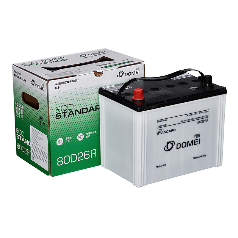Аккумулятор DOMEI Eco STANDARD 80D26R, 70Ah, 700A, 258x173x220 арт. 80D26R