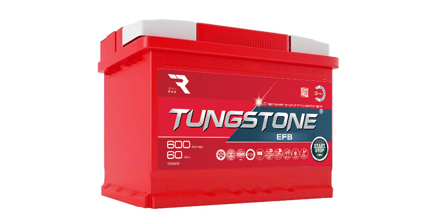 Аккумулятор TUNGSTONE EFB 6СТ-60.0