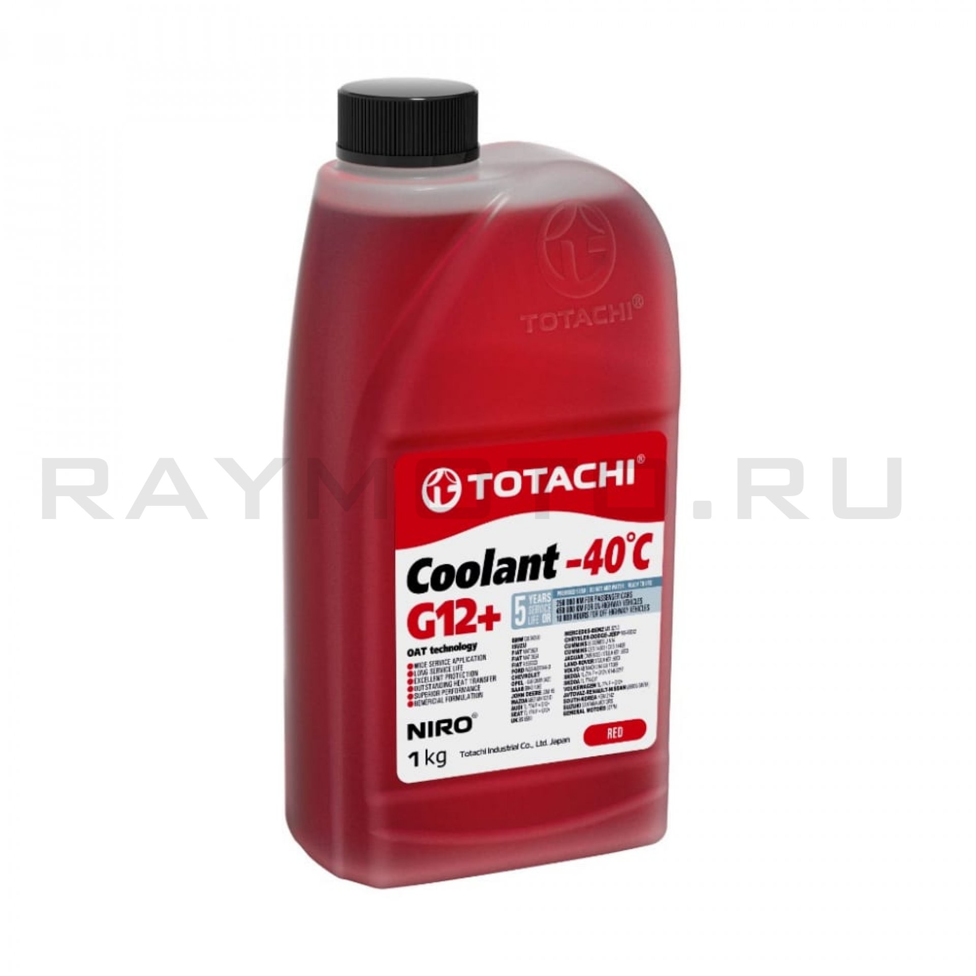 Антифриз TOTACHI SUPER LONG LIFE COOLANT Red -40C  (2л)
